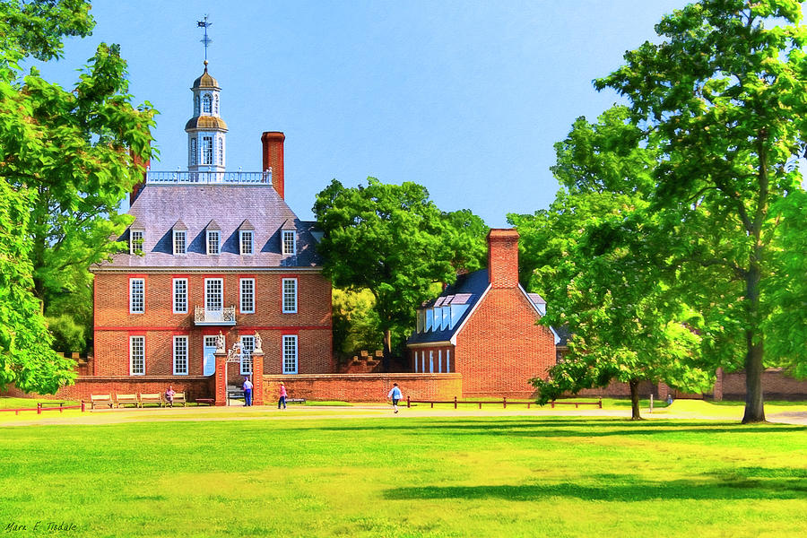 Williamsburg Virginia Colonial Palace Photograph by Mark Tisdale