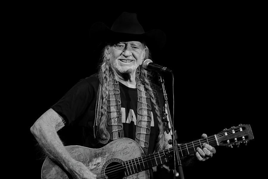 Willie in BW Photograph by Tim Leimkuhler