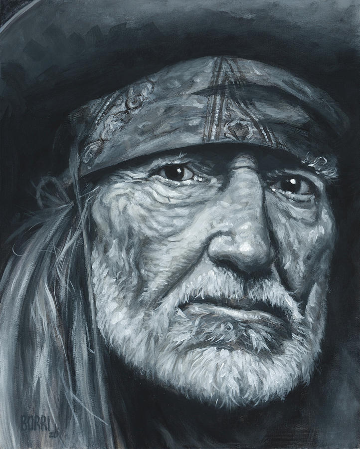 Willie Painting by Joe Borri