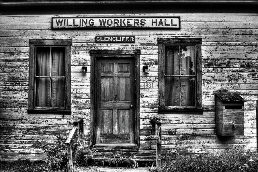 Willing Workers Monochrome Photograph by Wayne King