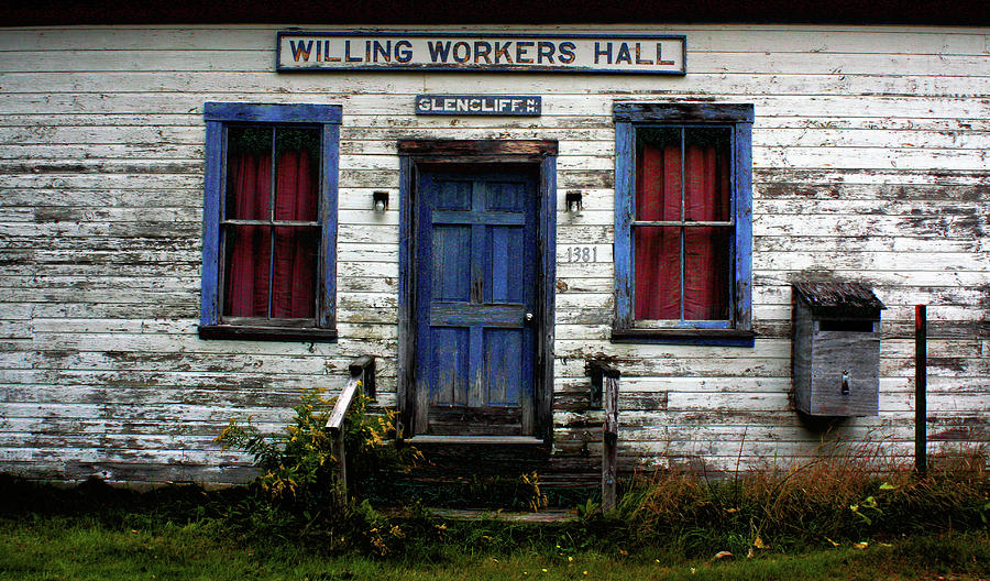 Willing Workers Red White and Blue Study No 2 Photograph by Wayne King