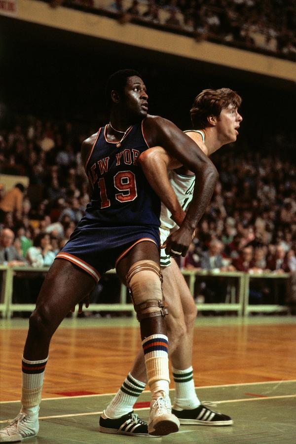 Willis Reed and Dave Cowens Photograph by Dick Raphael