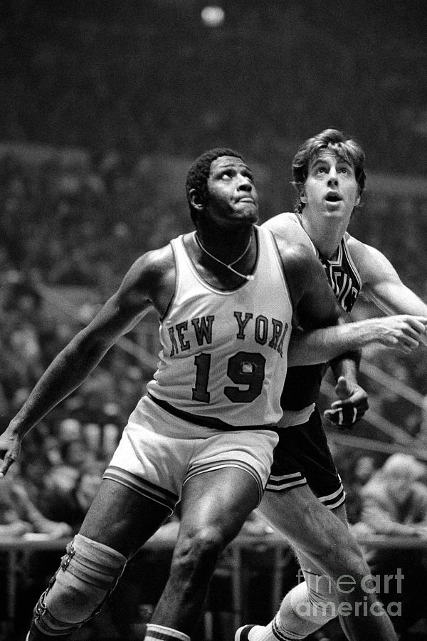 WILLIS REED  New York Knicks 1973 Away Throwback NBA Basketball