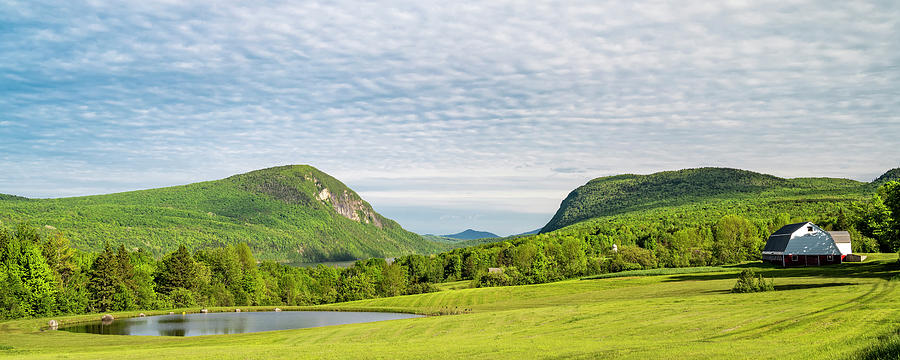 Willoughby Gap Spring Panorama Photograph by Alan L Graham
