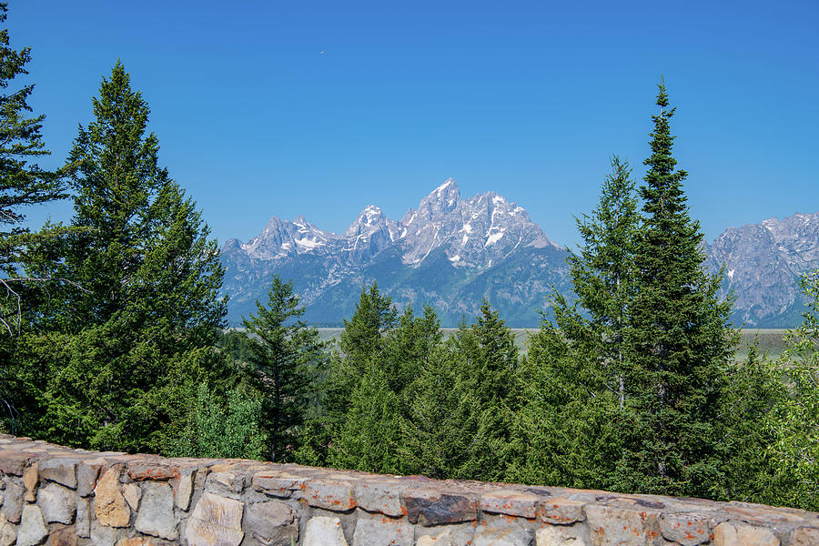 Willow Flats Overlook - Grant Teton Range Photograph by Rose Guinther