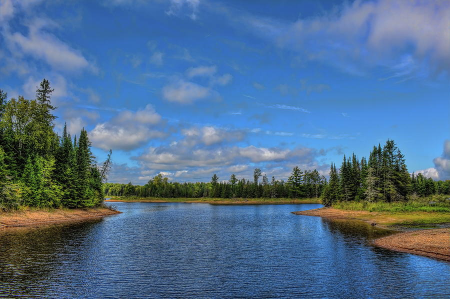 Willow Flowage Back Bay Photograph by Dale Kauzlaric
