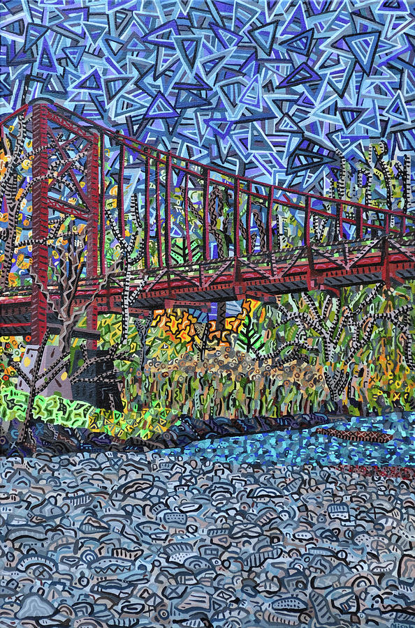 Willowemoc Creek Painting by Micah Mullen