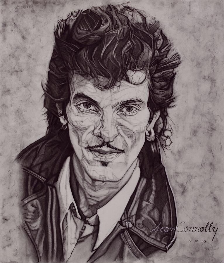 Willy DeVille - 1981 Drawing by Sean Connolly