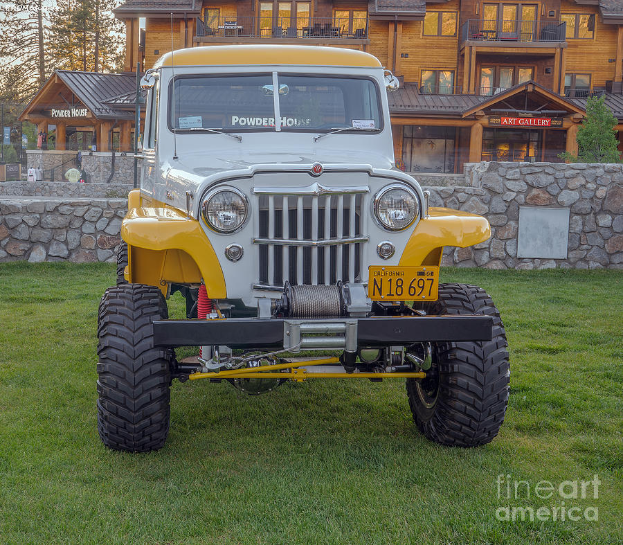 Willys 4x4 Truck Photograph