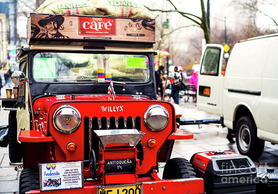 Willys at Central Park in New York City Photograph by John Rizzuto