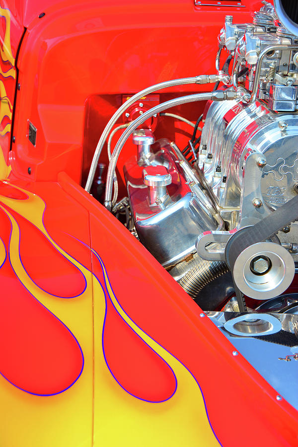 Car Photograph - 41 Willys Hot Rod #41 by Mike Martin