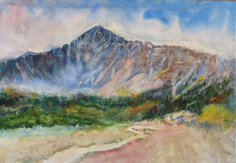 Wilson Mesa Painting by Jackson Ordean
