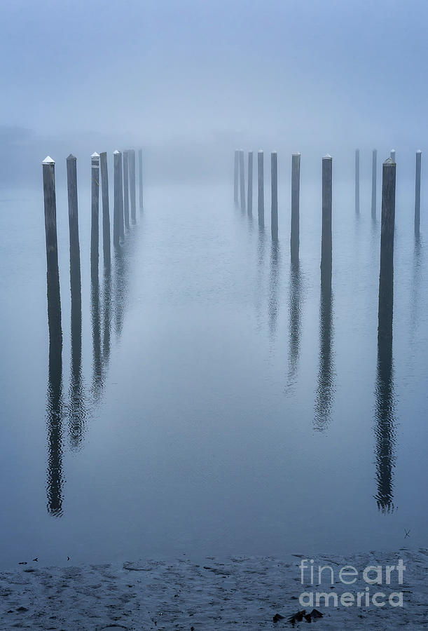 Winchester Bay Pilings 42 Photograph by Maria Struss Photography