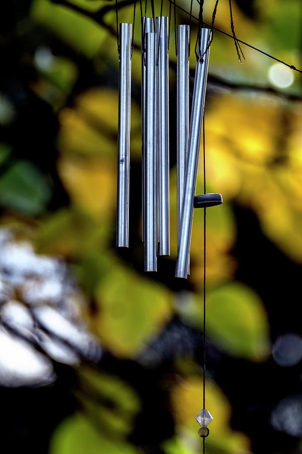 Wind Chimes and Lines Photograph by Jerry Sodorff