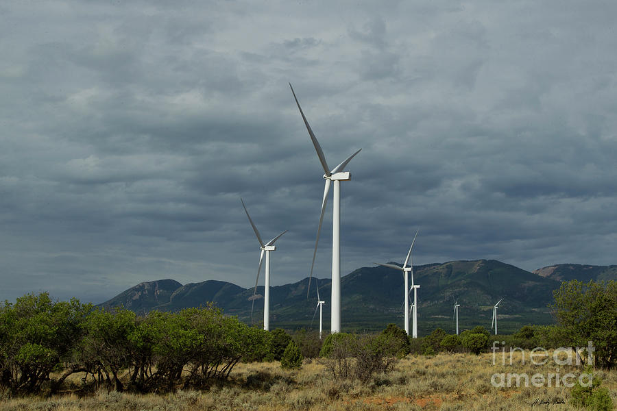 Wind Generators-signed-#4176 Photograph