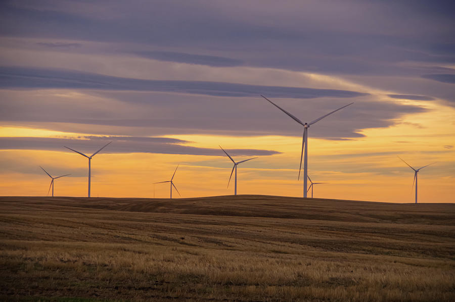 Wind Power In The Palouse Photograph