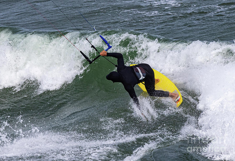 Wind Surfer Photograph by Jim Gillen