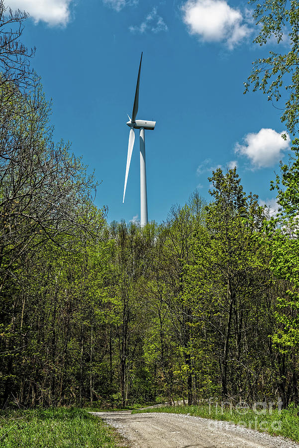 Wind Turbine Photograph