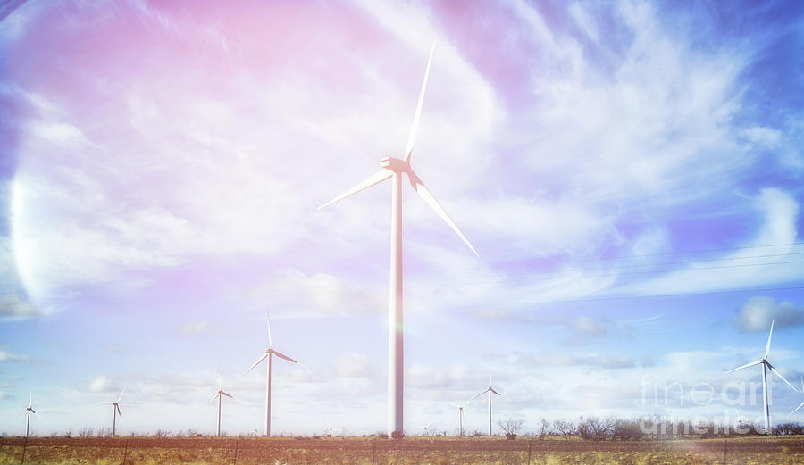 Wind Turbines 2 #ethereal Photograph by Andrea Anderegg