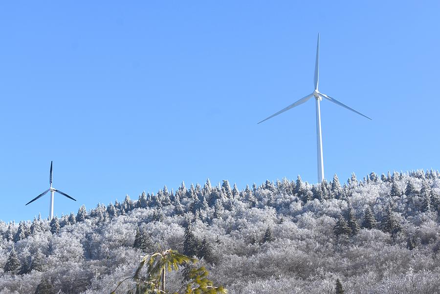 Wind Turbines of Southern Vermont 1 Photograph by Nina Kindred