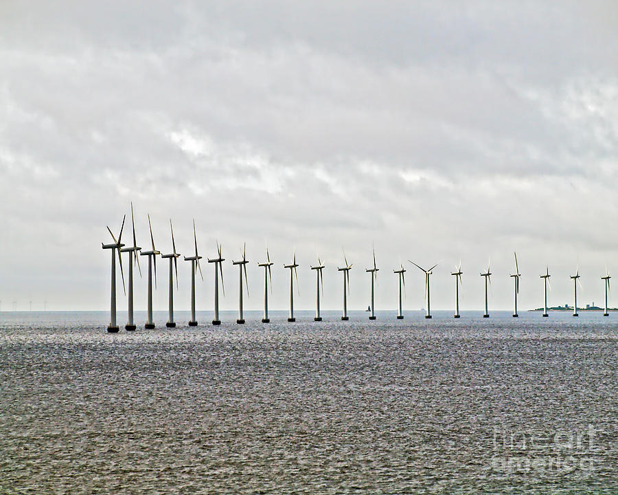 Wind Turbines  Scan-2003 Photograph