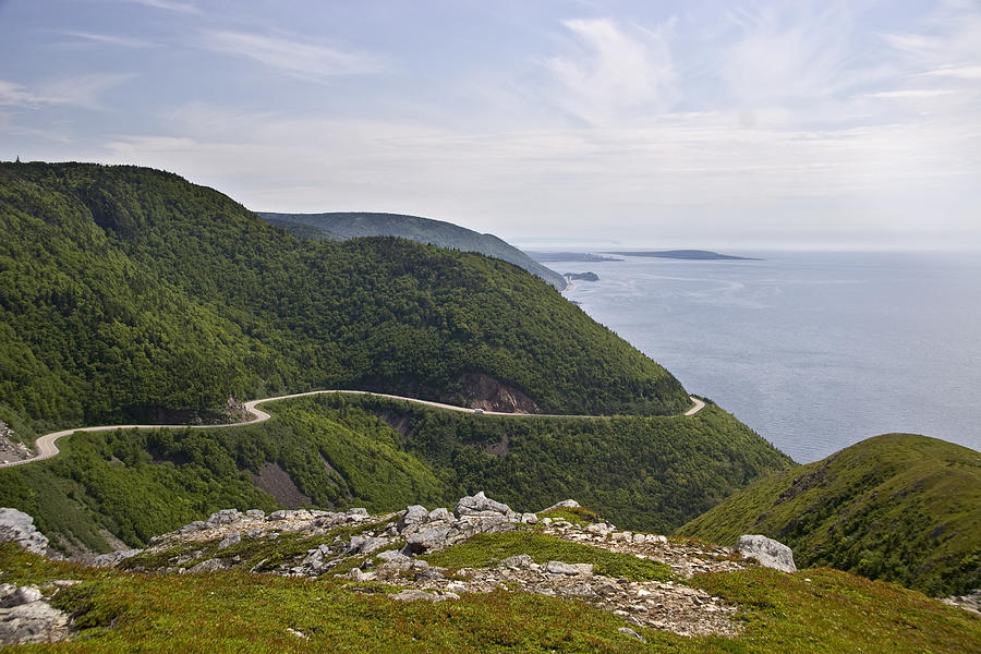 Winding Cabot Trail Photograph by Harri Jarvelainen Photography