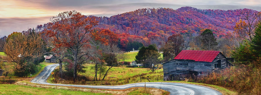 Winding Country Roads Photograph by Debra and Dave Vanderlaan