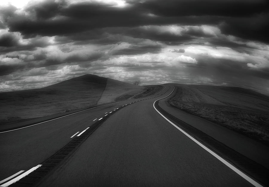 Winding Dream Road Photograph by Dan Sproul