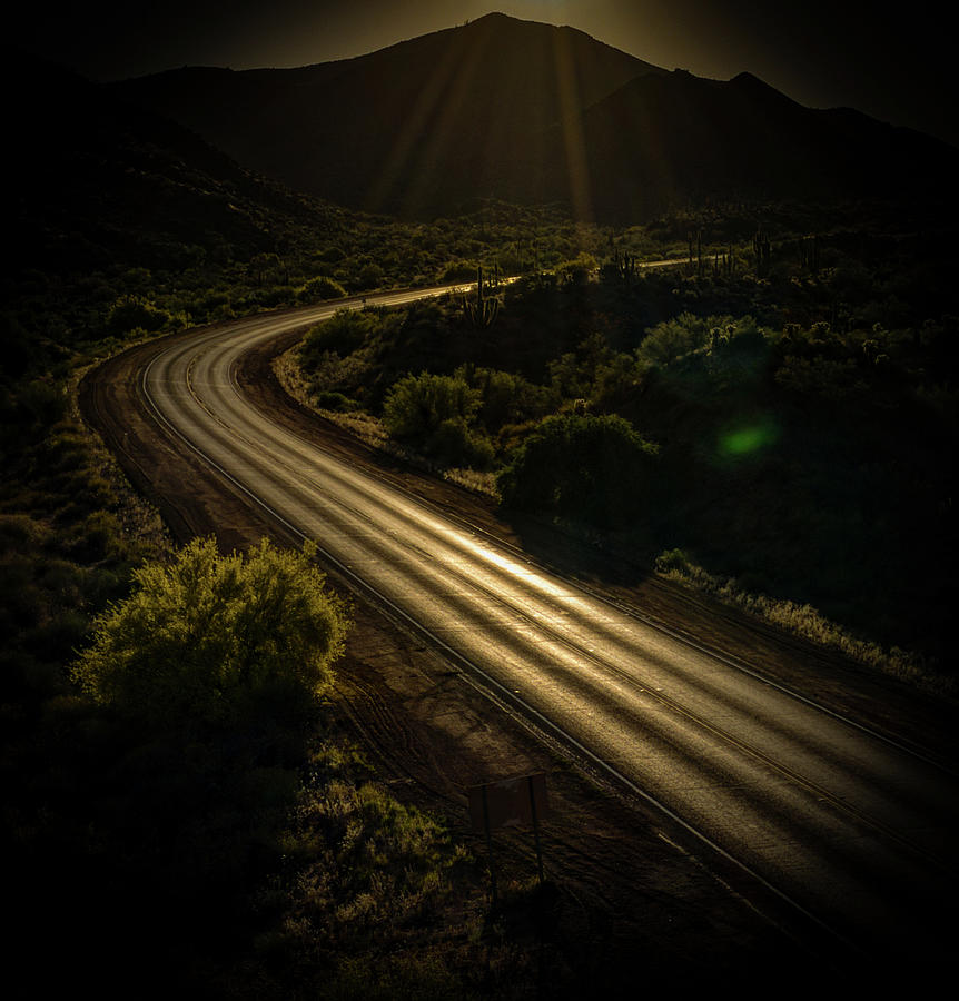 Winding Road Arizona  Photograph by Anthony Giammarino