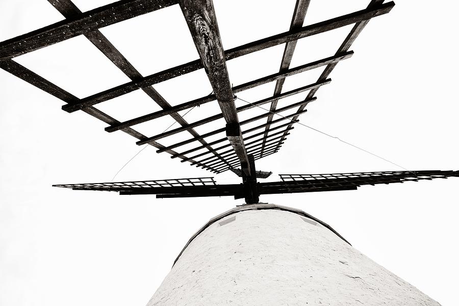 Windmill closeup view Photograph by Songquan Deng
