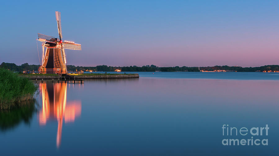 Windmill De Helper, Groningen, Netherlands Photograph by Henk Meijer Photography