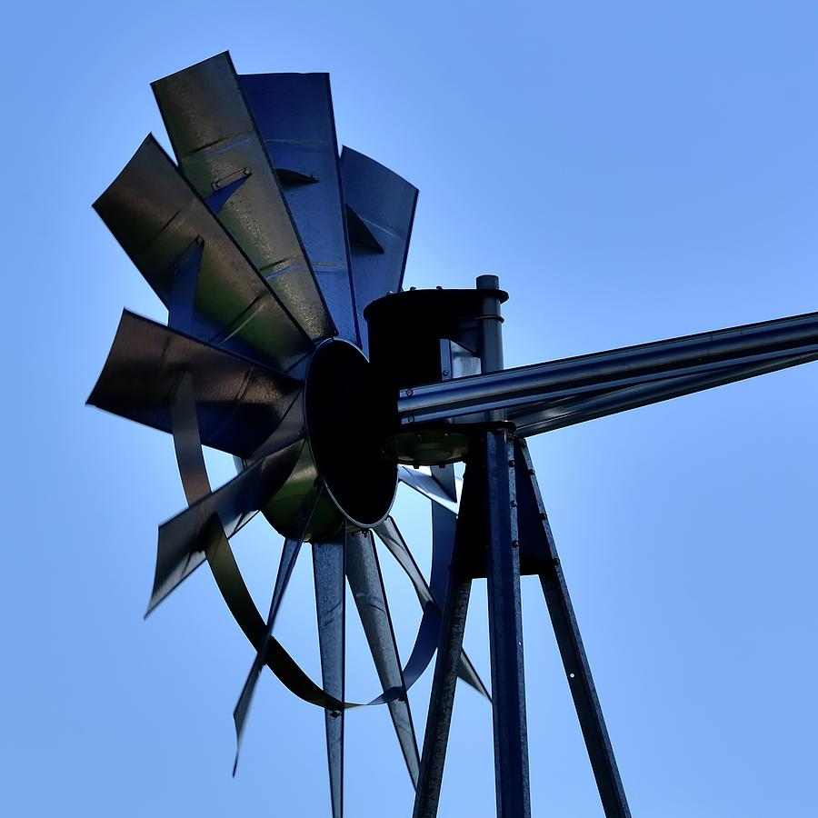 Windmill Detail Photograph by Jerry Sodorff