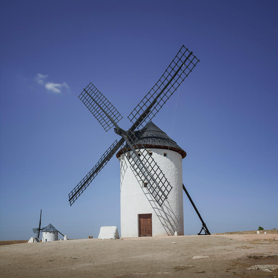 Windmill in Campo de Criptana, Spain Photograph by Stefano Orazzini