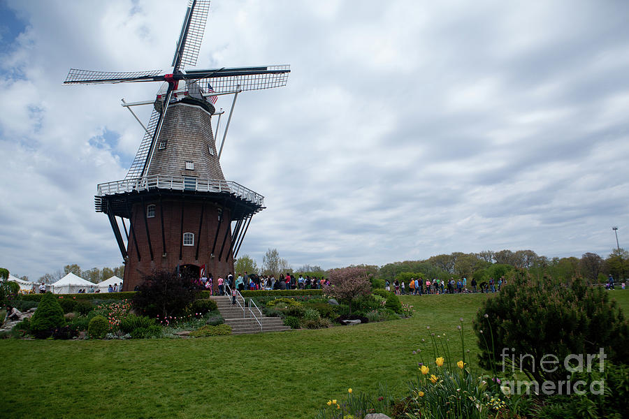 Windmill in Holland, Michigan Photograph by Rich S