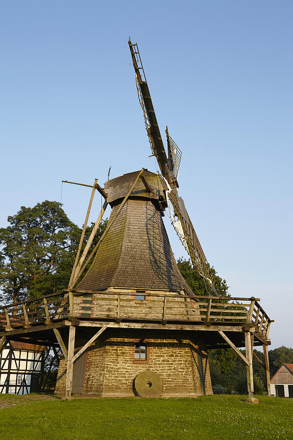 Windmill Levern (Stemwede, Germany) Photograph by Schulzhattingen