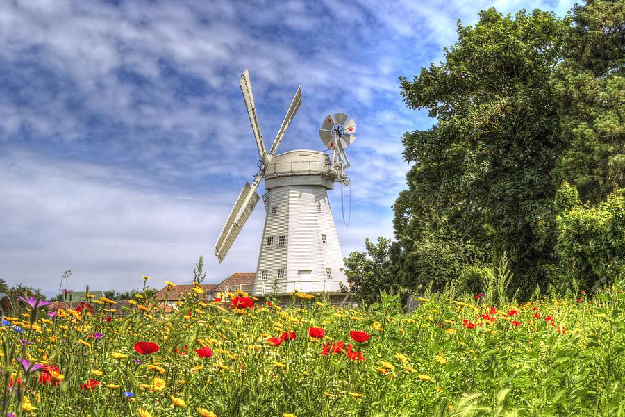 Windmill Meadow Photograph by David Pyatt