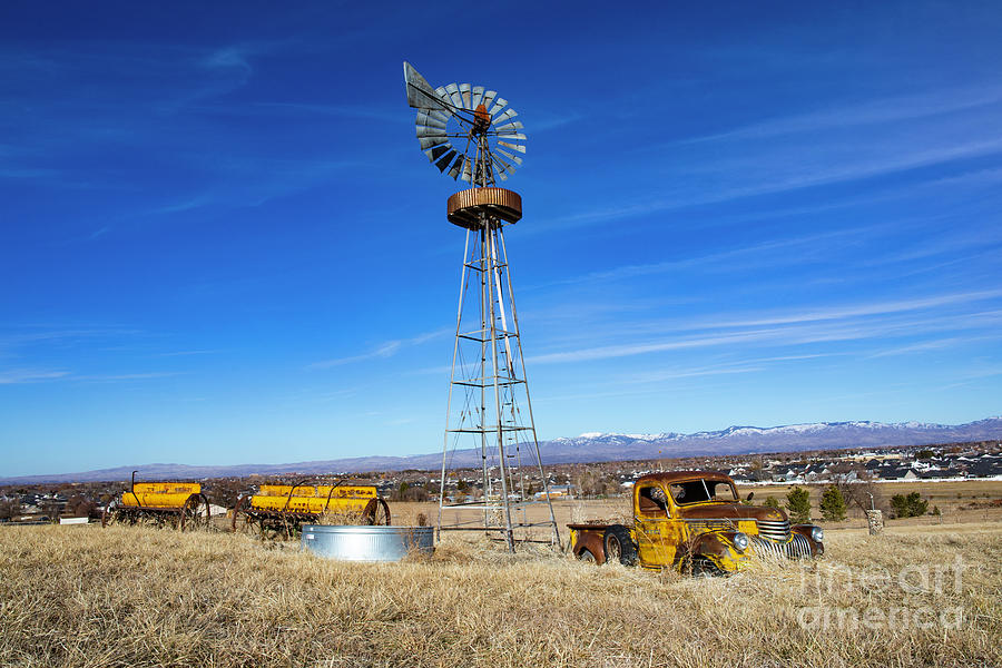 Windmill-Meridian Photograph by Mark Jackson