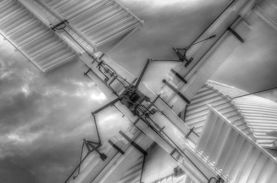 Windmill Sails Photograph by David Pyatt