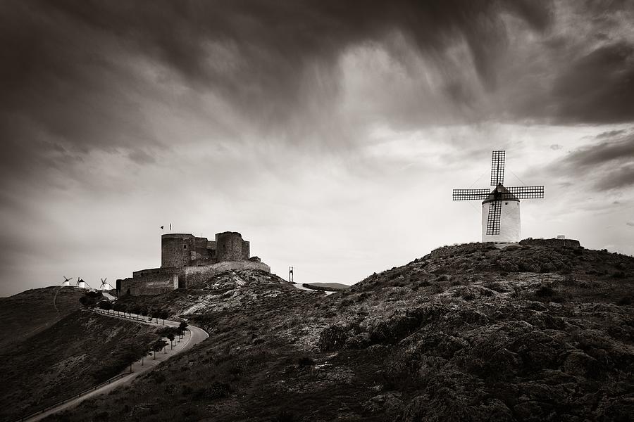 Toledo Photograph - Windmill by Songquan Deng