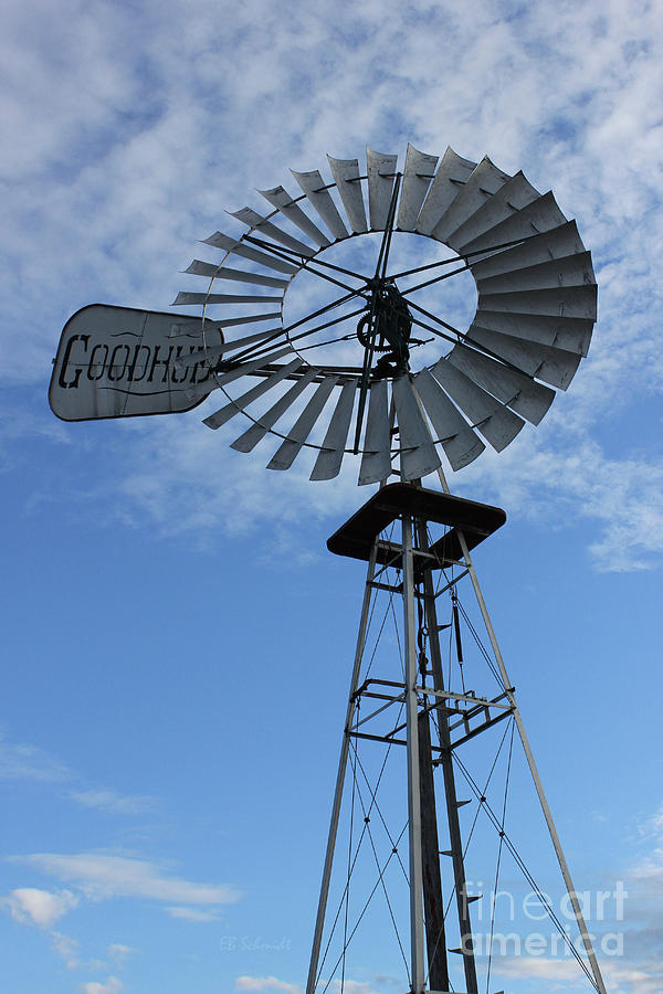 Windmill Standing Tall Photograph by E B Schmidt