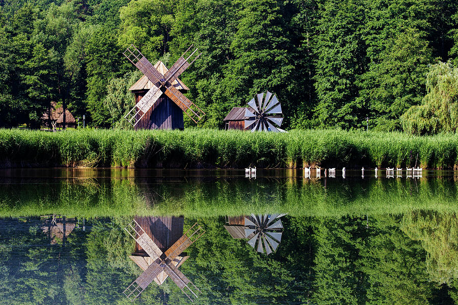 Windmills Photograph by Mircea Costina Photography