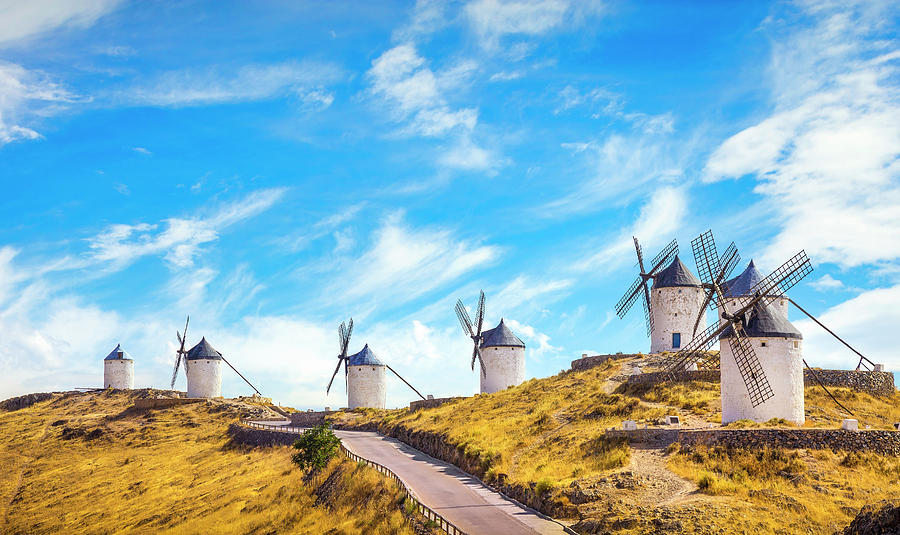 Windmills of Consuegra. Spain Photograph by Stefano Orazzini