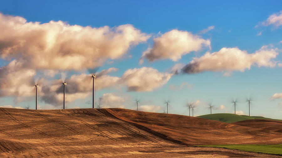 Windmills Of The Palouse Photograph