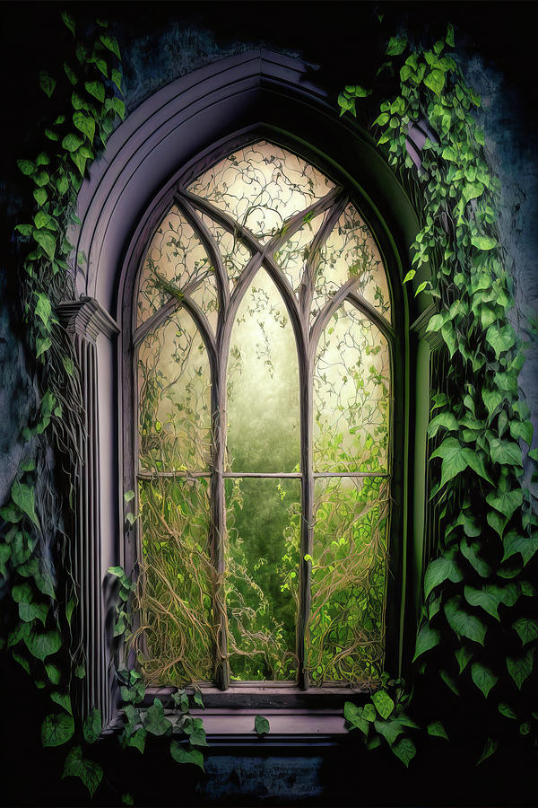 Window 01 Victorian Style Digital Art by Matthias Hauser