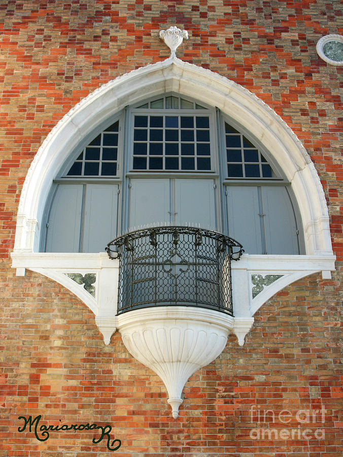 Window-Balcony Photograph by Mariarosa Rockefeller