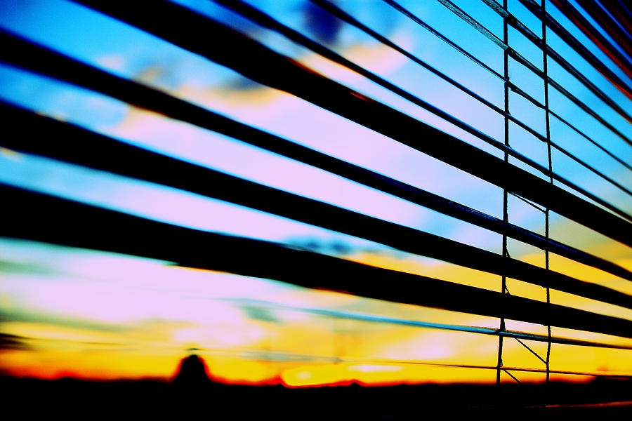 Window blind Photograph by Gabo Morales