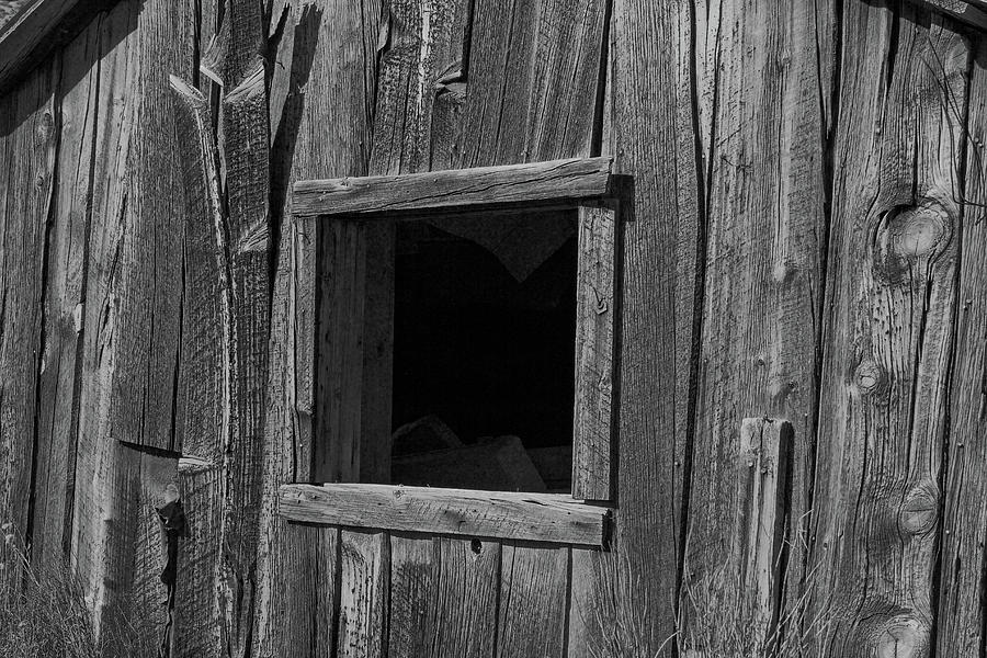 Window BW Photograph by Peter J Sucy