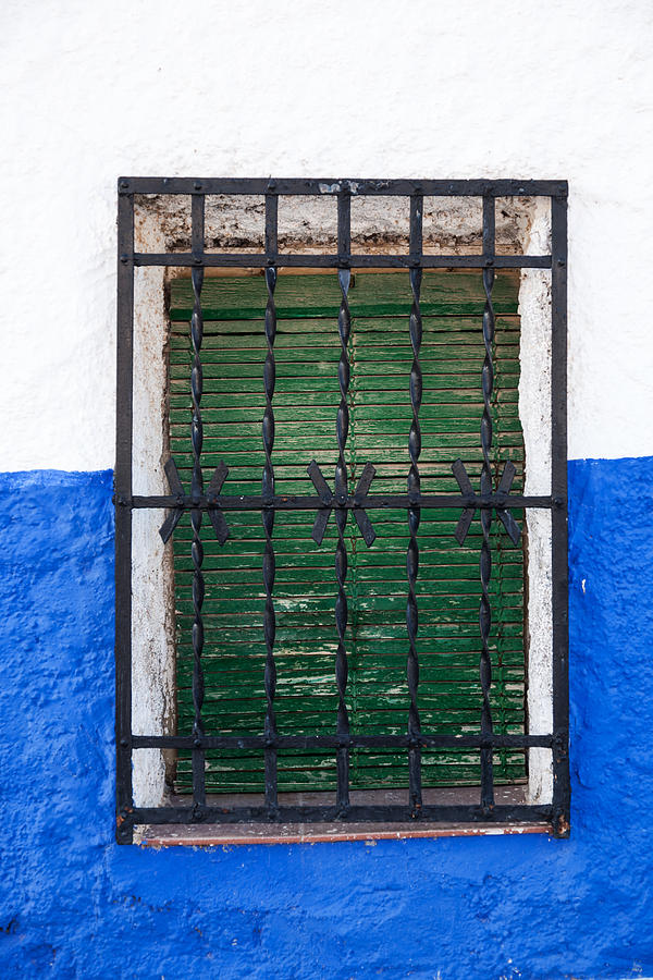 Window in Andalusian white villages in Spain Photograph by Eduardo1961