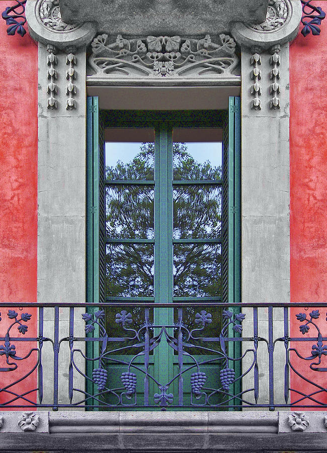 Window in Barcelona Photograph by Nikolyn McDonald
