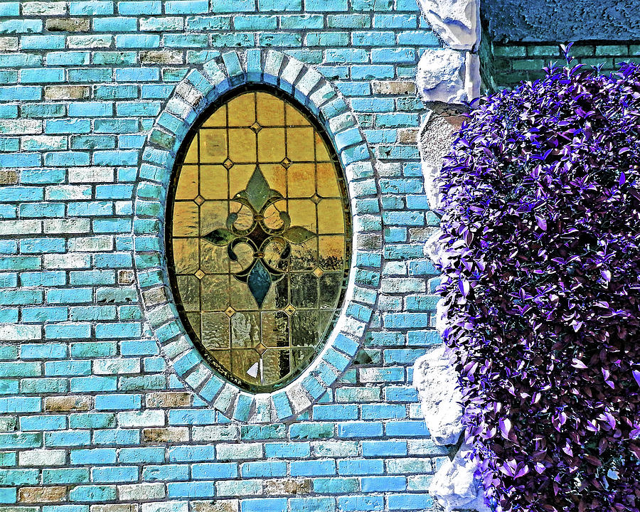 Window in Brick Wall Photograph by Andrew Lawrence